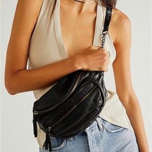 Free People Studded Archer Sling Bag